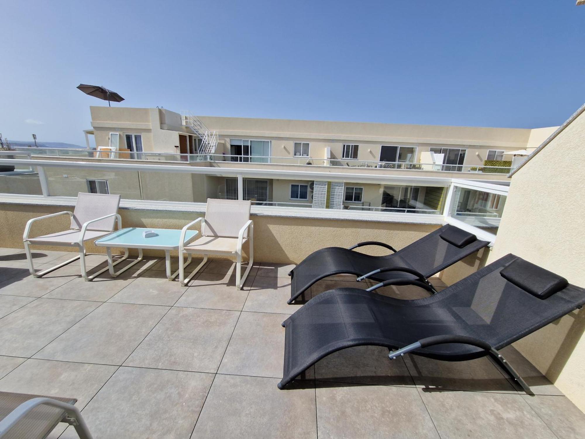 Ferienwohnung Sea View New Penthouse Terrace & Garage Parking St. Paul's Bay Exterior foto